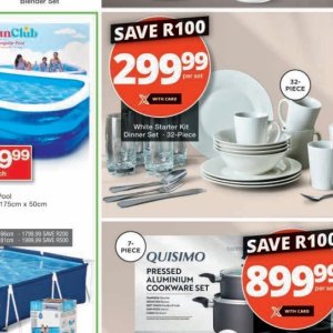 Dinner set at Checkers Hyper