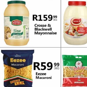 Mayonnaise at Take n Pay
