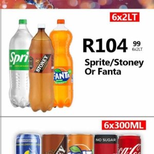 Fizzy drink at Take n Pay