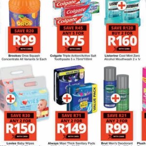 Toothpaste colgate  at Checkers Hyper