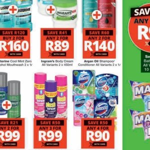 Body cream at Checkers Hyper