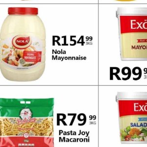 Mayonnaise at Take n Pay