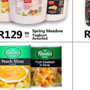 Yoghurt at Take n Pay