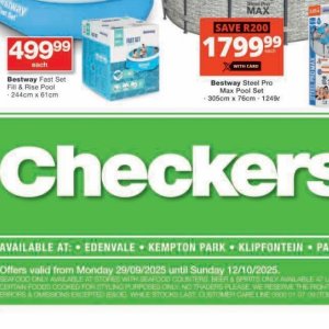 Seafood at Checkers Hyper