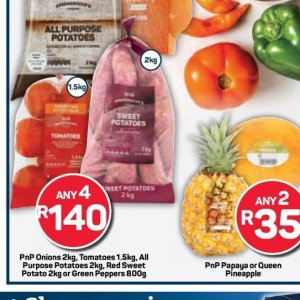 Potatoes at Pick n Pay Hyper