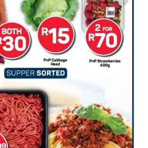 Strawberries at Pick n Pay Hyper