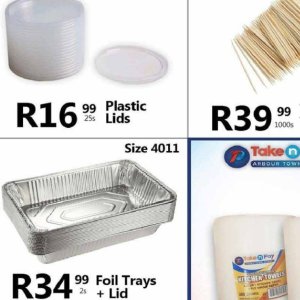 Lids at Take n Pay