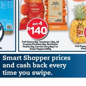 Potatoes at Pick n Pay Hyper