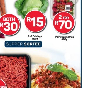 Cabbage at Pick n Pay Hyper