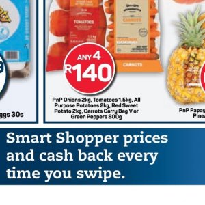 Potatoes at Pick n Pay Hyper