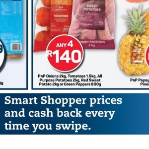 Potatoes at Pick n Pay Hyper