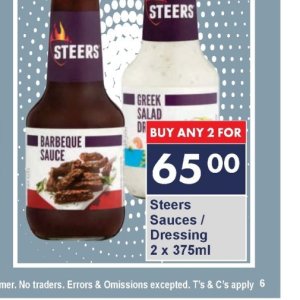 Sauces at President Hyper