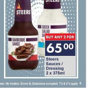 Sauces at President Hyper