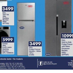 Refrigerator at President Hyper