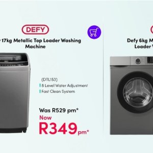 Washing machine at Teljoy