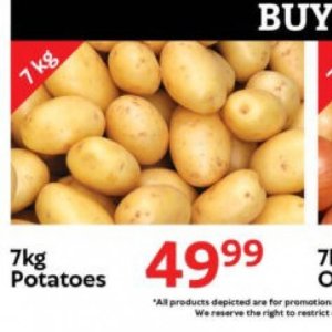 Potatoes at Oxford freshmarket