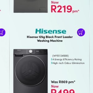 Washing machine at Teljoy