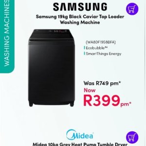 Washing machine at Teljoy