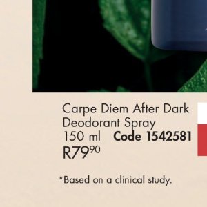 Deodorant at Justine