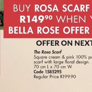 Scarf at Justine