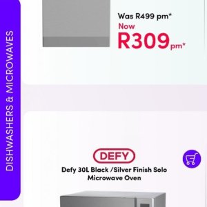 Microwave oven at Teljoy