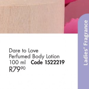 Body lotion at Justine