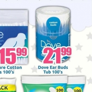 Cotton buds at Three Star Cash and Carry