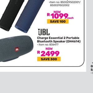 Bluetooth speaker at Game