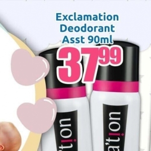 Deodorant at Three Star Cash and Carry