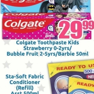 Toothpaste colgate  at Three Star Cash and Carry