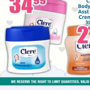 Petroleum jelly at Three Star Cash and Carry