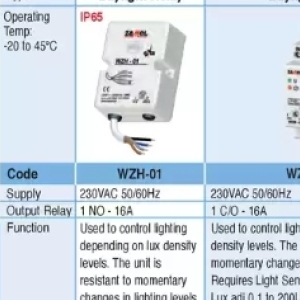 Light sensor at ACDC Express