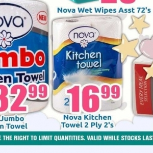 Towel at Three Star Cash and Carry