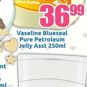 Petroleum jelly at Three Star Cash and Carry