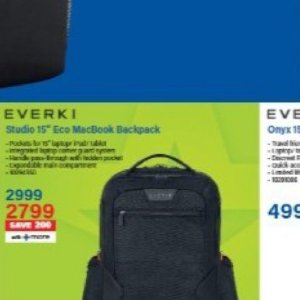 Backpack at Incredible Connection