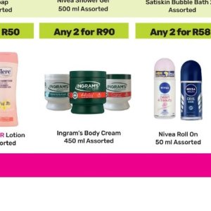 Body cream nivea  at Game