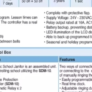 Clock at ACDC Express