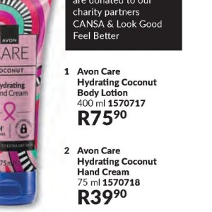 Body lotion at AVON