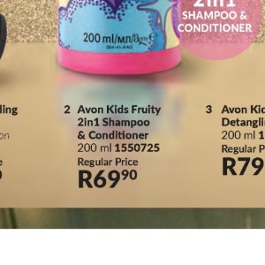 Shampoo at AVON