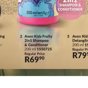 Shampoo at AVON