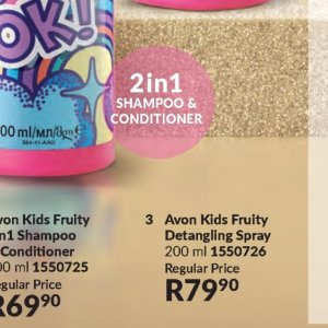 Shampoo at AVON