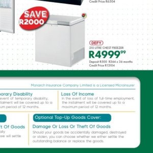 Freezer at Beares