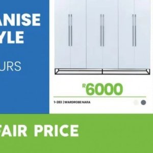 Wardrobe at Fair price