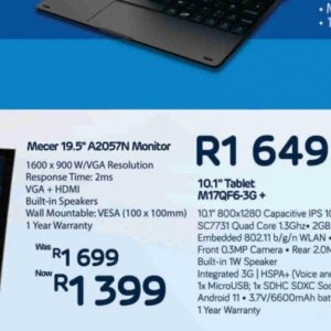 Monitor at Computer Mania