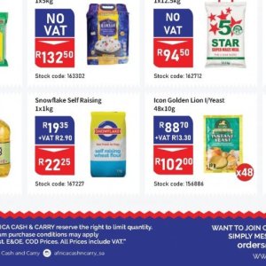 Flour at Africa Cash and Carry