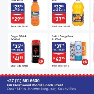   at Africa Cash and Carry