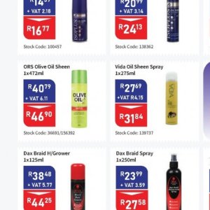 Olive oil at Africa Cash and Carry