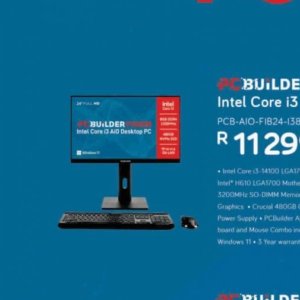 Desktop at Computer Mania