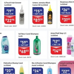 Shampoo at Africa Cash and Carry