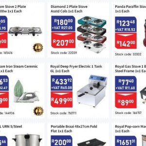 Deep fryer at Africa Cash and Carry
